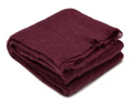 INGUBO Mohair Wool Blanket Throw 180 x 130cm - Winterberry Purple